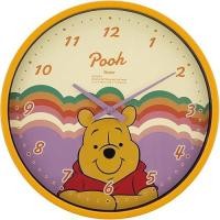 ราคา Skater Wall Clock Disney Retro Winnie the Pooh ZHW1-A (43629091499)