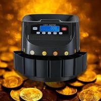 ราคา เครื่องนับเหรียญ เครื่องคัดแยกเหรียญ นับเงิน แบบอัตโนมัติ Coin Sorter เคาน์เตอร์หยอดเหรียญ ส่งจากกทม (12599572660)