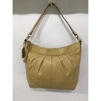 ราคา กระเป๋ามือสอง ของแท้ Coach Leather Shoulder Bag หนังแท้ สีเหลือง ขนาด 10 นิ้ว พร้อมส่ง (13370543693)