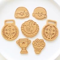 ราคา แม่พิมพ์บิสกิตถ้วยรางวัลดอกไม้เช่นเกมเหรียญยิ้มการ์ตูนบิสกิตแม่พิมพ์อบหินพลาสติกแม่พิมพ์ดินสามารถเชือกเส้นเล็ก (42003896944)