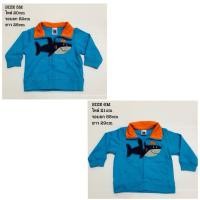 ราคา เสื้อคอปกเด็กซิปผ่าหน้าสีน้ำทะเลกุ้นส้ม (55254756271)