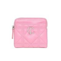 ราคา กระเป๋าสตางค์ carlyn สีชมพู ของใหม่ในซีลของแท้ล้าน% (16495109364)