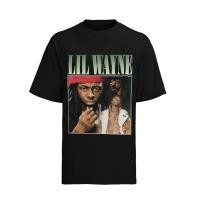 ราคา เสื้อยืดผ้าฝ้ายผู้ชาย สไตล์เรโทรยุค 80 และ 90 กับกราฟิกแบบ Lil Wayne (40828438031)