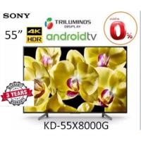 ราคา Sony Bravia LED 4K (HDR) Android TV รุ่น KD-55X8000G (7904869511)