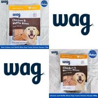 ราคา Wag - Chicken and Waffle Bites Dog Treats Chicken Recipe 170 g ขนมสุนัขรสไก่วาฟเฟิล (44115668299)