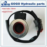 ราคา Mechanical hydraulic solenoid valve coil inner hole 19mm height 51mm solenoid valve control valve 2 (57207096022)