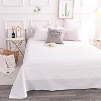 ราคา ผ้าปูที่นอน ผ้าปูที่นอนไม่รัดมุม ผ้าปูที่นอนโรงเเรม Cotton 100 % ทอซาทีน 220 เส้น (4376608351)