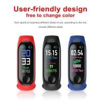 ราคา M3 นาฬิกาข้อมือเพื่อสุขภาพ Smart Watch นับก้าวเดิน วัดเต้นหัวใจ Bluetooth รองรับ IOS&Android สินค้าขายดี รุ่น (2651328665)