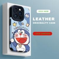 ราคา เคสโทรศัพท์มือถือหนัง ซิลิโคนนิ่ม กันกระแทก ลายการ์ตูนโดราเอมอนน่ารัก สไตล์เรโทร สําหรับ iPhone 11 15 12 13 14 Pro MAX 7 8 Plus X XR 14Pro 13Pro XS MAX SE 2020 (17996110071)