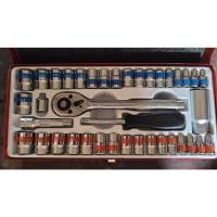 ราคา (ของแท้100%) ชุดบล๊อก EURO KING TOOLS 40 PCS ขนาด 1/4" และ 3/8" DR SOCKET SET 40 ตัว/ชุด (12203714748)