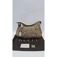 ราคา [CO240703025] Gucci GG Canvas Shoulder Bag (24483230780)