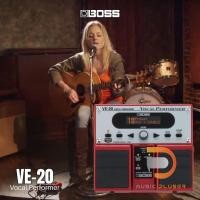 ราคา Boss VE-20 Vocal Performer เอฟเฟคสำหรับเสียงร้องและเสียงกีตาร์ จาก #Boss อัดแน่นด้วย Special FX อาทิเช่น harmony (7253552779)
