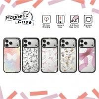 ราคา BUTTERFLY SUNDAY ริบบิ้นโบว์พลาสติกแข็งอะคริลิคสําหรับ iPhone 17 16 Air 12 13 14 15 Plus Pro Max ปลอก (29042880631)