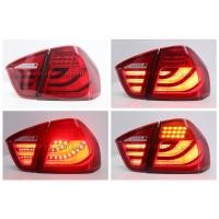 ราคา ไฟท้าย LED บาร์ไฟ BMW 3 Series E90 05-12 [ 1 คู่ซ้ายและขวา ] (52555170634)