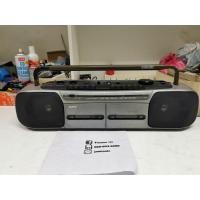 ราคา SANYO U4-W25 [220V] เครื่องเล่นเทป2หลุม+วิทยุ+Line in ใช้งานเต็มมระบบ[surround] (9031270810)
