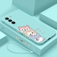 ราคา Samsung Galaxy Note 20 Ultra 10 Plus S10 Lite J4 J6 Plus A7 2018 J7 Prime เคสโทรศัพท์ การ์ตูนน่ารัก สามตัว กันกระแทก นิ่ม TPU (19437171126)