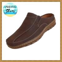 ราคา BINSIN by รองเท้าเปิดส้นชาย รุ่น KH008 สีน้ำตาล รองเท้าแตะสวมชาย by Pacific Shoes (44658306597)