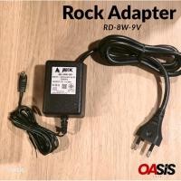 ราคา [รวมVAT] Rock RD-8W-9V adapter สำหรับ Casio (คาสิโอ้) AD-5X (2006) 9V (ลบใน) หม้อแปลง คีย์บอร์ดไฟฟ้า RO-9V (23784284538)