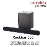 ราคา ลำโพงซาวด์บาร์ ลำโพงซาวด์บาร์ + ซับวูฟเฟอร์ Microlab รุ่น ROCKBAR500 ระบบเสียงสเตอริโอ 2.1 (45803532522)