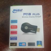 ราคา HDMI Anycast M18plus Anycastปื2020 hdmi wifi Displayเชื่อมต่อมือถือเข้าทีวี มือสอง (15492287687)