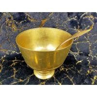 ราคา Vintage ขันพานทองเหลืองพร้อมทับพีเก่า(ครัว) สินค้ามือสอง (23703753955)