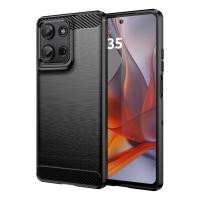 ราคา เคสคาร์บอนไฟเบอร์แบบนุ่มสําหรับ Moto G75 5G Power เคสโทรศัพท์กันกระแทกสําหรับ motorola g75 Brushed Texture Cases (48007880205)