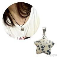ราคา เครื่องประดับจี้หินธรรมชาติ ธีมดาวตก พร้อมอัญมณีตกแต่ง (50508101591)