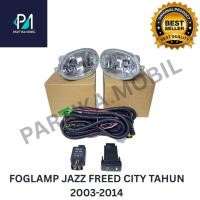 ราคา ไฟตัดหมอก Honda Jazz Freed City 2003-2014 (43129328703)