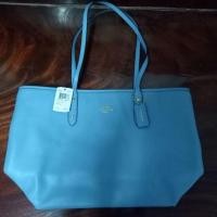 ราคา ใหม่ป้ายห้อย Coach F36875 City Zip Tote Crossgrain (9676362269)