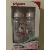 ราคา Pigeon พีเจ้น ขวดนมพีเจ้น PP ลาย Kitty คิตตี้ 8 ออนซ์ แพ็ค2ขวด (8032501879)