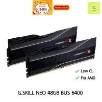 ราคา แรม 48GB BUS 6400 สีดำ RAM G SKILL TRIDENT Z5 NEO RGB BLACK DDR5 24x2GB BUS6400 G.SKILL AMD EXPO FORRYZEN FORAMD RYZEN (22183890098)