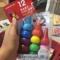 ราคา สีเทียนสำหรับเด็กเล็ก ปลอดสารพิษ Crayonlab เซ็ต 12 สี (2323532381)