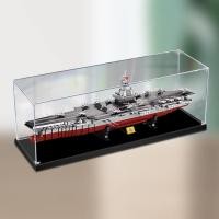 ราคา กล่องใส่โมเดลเรือรบ Fujian 003 สั่งตัดตามขนาด กล่องอะคริลิคใส ตู้โชว์เรือบรรทุกเครื่องบิน กันฝุ่น (55058377038)