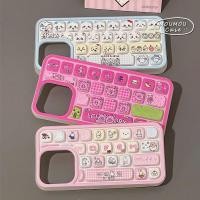 ราคา IPhone 11 15 16 13 17 12 14Pro Max XR X XS Max 6 7 8 17 Plus Case Entertainment Keyboard for Rabbit Pig Usagi Pig (42672440902)