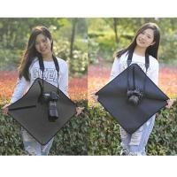 ราคา จัดส่งในวันเดียวกัน กันกระแทก Neoprene กระเป๋า Magic Wrap ผ้าห่มสําหรับเลนส์กล้อง Canon / Nikon / Sony ขนาด: 55 x 55 ซม. (55955798819)