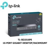 ราคา TP-LINK TL-SG1016PE 16-Port Gigabit Easy Smart PoE Switch with 8-Port PoE+ (22640564378)