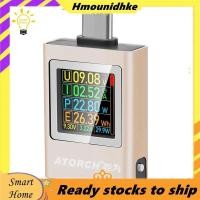 ราคา ATORCH USB C Tester Power Meter, Type-C Tester Digital Multimeter 4-50V 0-12A Voltage Current Tester เครื่องตรวจจับแรงดันไฟฟ้า (40960966718)