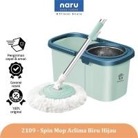 ราคา NARU ไม้ถูพื้นแบบวงแหวนอัตโนมัติ 2109 - ไม้ถูพื้นแบบ Ultra Mop Aclima Spin Mop (44708026891)