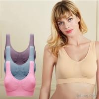 ราคา เสื้อในไร้โครง ▼ↂ℡สปอร์ต​บรา มีฟองน้ำ ใส่สบาย Sport bra เสื้อชั้นใน ไร้ตะเข็บ Top ไร้ขอบ ชุดชั้นใน เสื้อใน บราไร้โครง (9533287337)