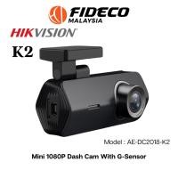 ราคา Hikvision K2 รถ DashCam mini 1080P dash cam พร้อม G-Sensor, โหมดที่จอดรถ 1080P Full HD กล้องด้านหน้ามุมกว้าง (21289163189)