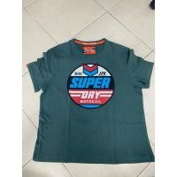 ราคา เสื้อยืด Superdry มือสองของแท้ size xxl สีเขียว (29209142506)