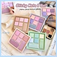 ราคา Sticky Note 1 ชุด Macaron Color Memo Pallate Aesthetic (44506351703)