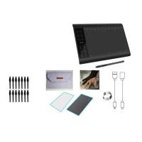 ราคา 10 X 6 Inch Graphic Pen Tablet Drawing Board With 8192 Pressure Battery-Free Stylus Support OTG Functi04 (18148857818)