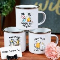 ราคา วันพ่อแรกของเราร่วมกันแก้วเคลือบเวลาแรกพ่อถ้วยกาแฟใหม่ของขวัญพ่อสําหรับวันพ่อพ่อแก้วเบียร์ (41879851046)