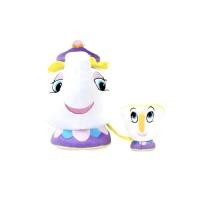 ราคา ตุ๊กตา Mrs.Potts Chip Set มิสซิสพอตส์ กาน้ำชาและแก้ว จากเรื่องโฉมงามกับเจ้าชายอสูร Beauty and the beast (28344011993)