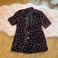 ราคา Blazer กำมะหยี่สีม่วงเข้ม (42858467317)