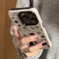 ราคา สนุกน่ารักเต็มหน้าจอการ์ตูน Star Cat เคสโทรศัพท์สองในหนึ่งเดียวเหมาะสําหรับ iPhone 14promax 15promax 16promax 16 15 14 13 12 11 pro max xs xr 14plus เคสป้องกันแข็งกันกระแทก J9B5 (42411397417)