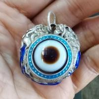 ราคา คอลเลกชันโบราณเก่า Cloisonne ฝังลูกปัด Dzi จี้อาเกต Dzi รูปลักษณ์ที่ดี การยิงจริง 4.7.1 (54508312852)