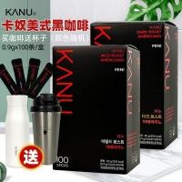 ราคา ฟรีถ้วยกาแฟนําเข้าจากเกาหลี Maxim Maxim Maxim KANU KANU American Instant Medium Deep Roasting Pure Black Coffee LS4136 @ (44758726955)