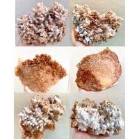 ราคา ✨Calcite (แคลไซต์) ช่อหนามดอกไม้ ผลึกใสปลายช่อแวววาว สีโทนส้มอ่อน-เข้ม UV react (41029777884)